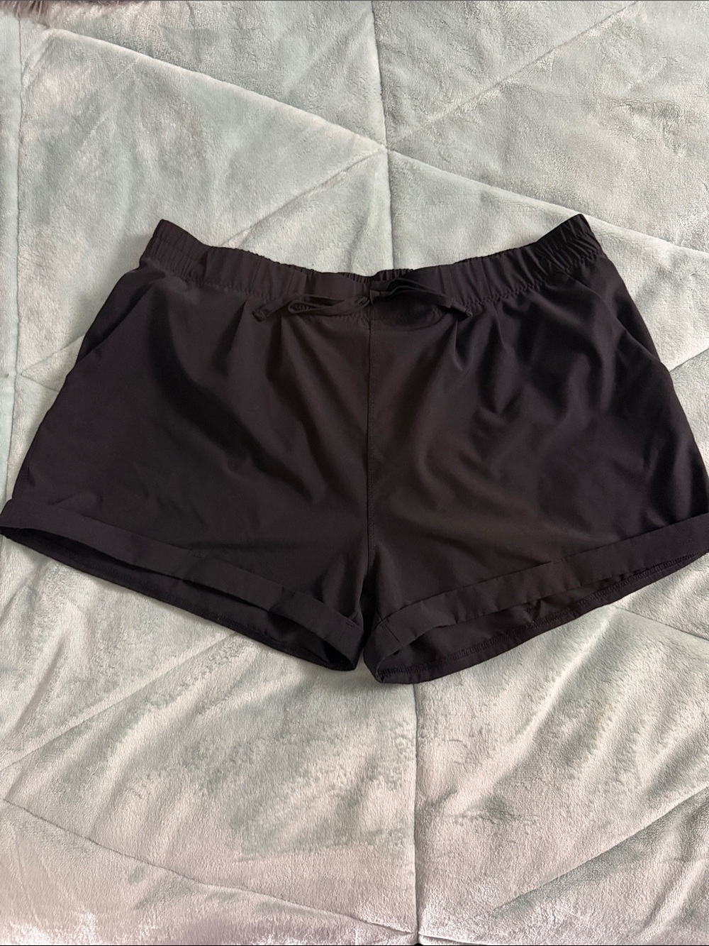 Everyday Black Women's Athletic Shorts with Pockets